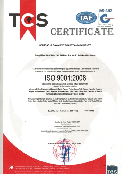 ISO 9001 : 2008