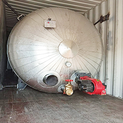 Brülörlü Direk Isıtmalı ve Kızgın Yağ Serpantinli Roley Tank