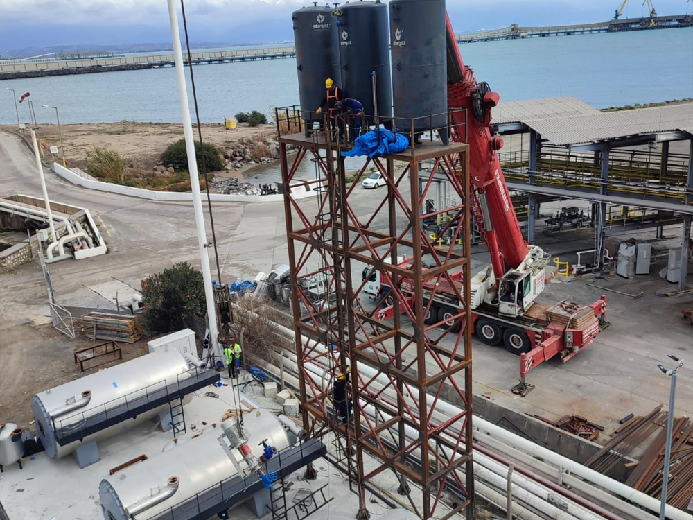 Boiler Room Installation and Assembly – 3,000,000 Kcal/h Thermal Oil Boiler and Piping Systems